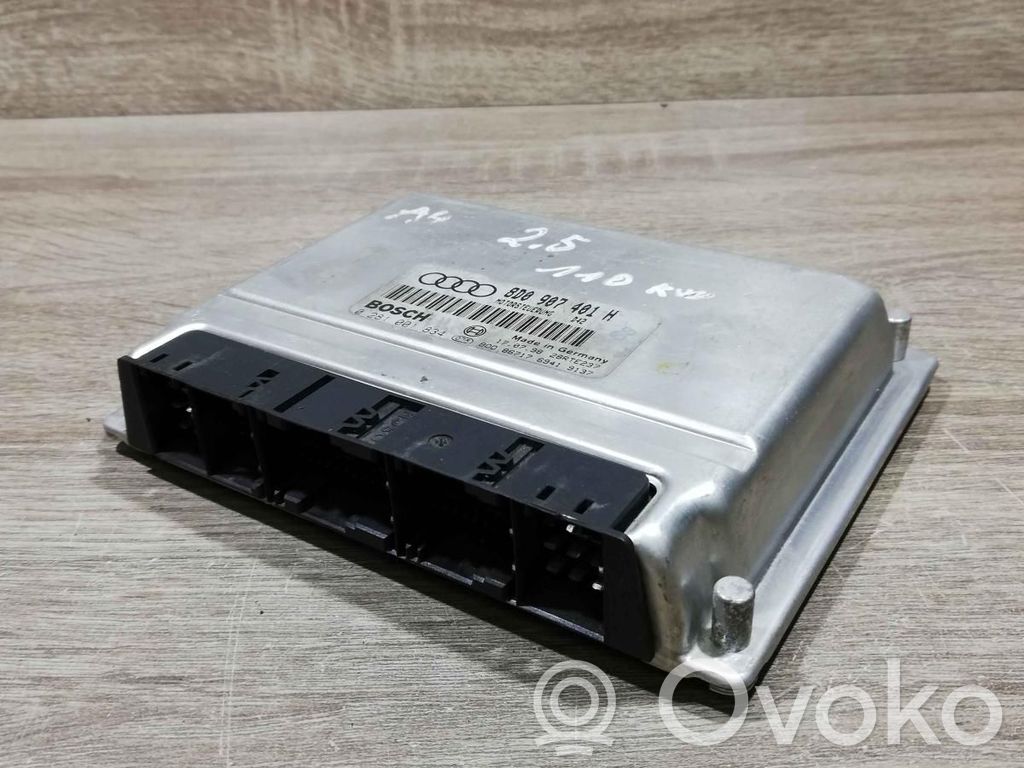 Engine control unit/module ECU   8D0907401H,0281001834