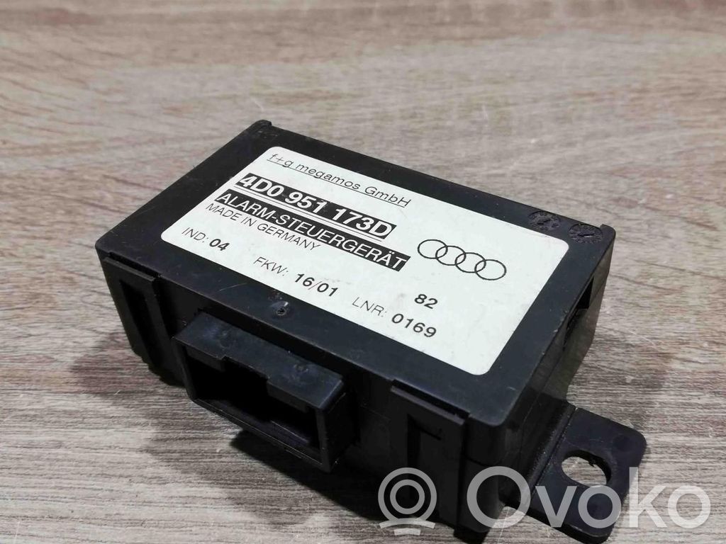 Audi A6 S6 C5 4B Centralina/modulo allarme 