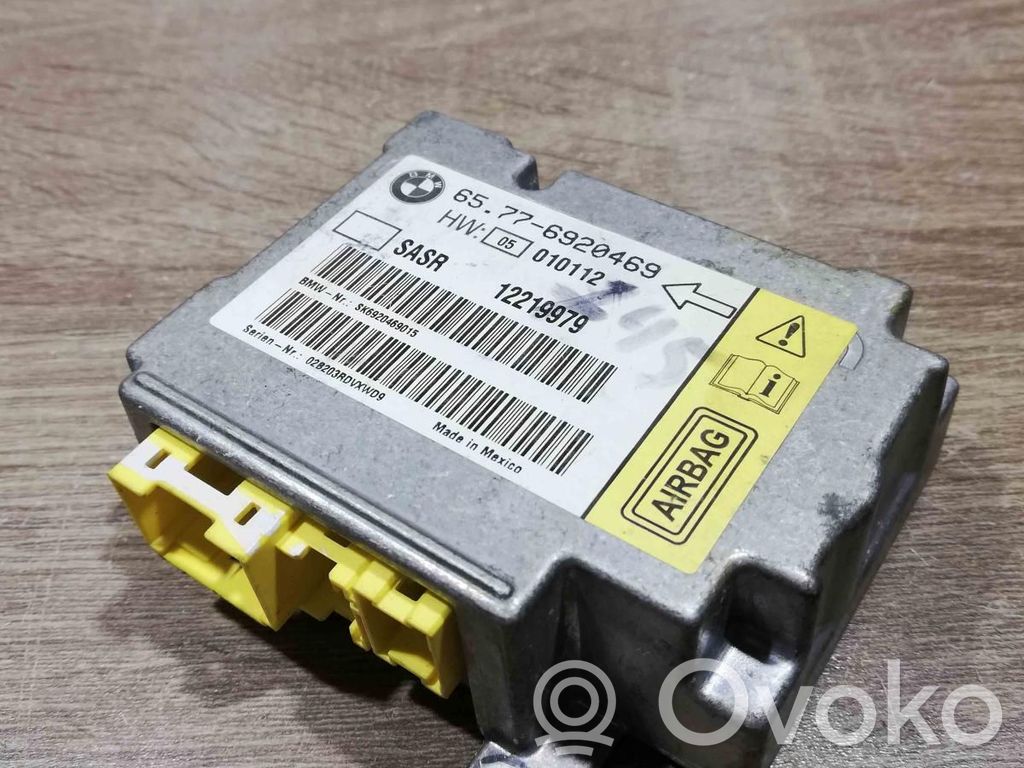 Unidad de control/módulo del Airbag   6920469,12219979,65776920469