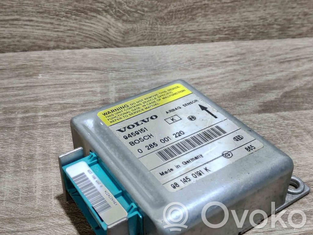 Volvo S70  V70  V70 XC Centralina/modulo airbag 
