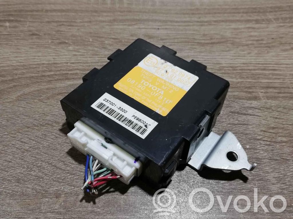 Toyota Corolla Verso AR10 Unitate/modul control alarmă 