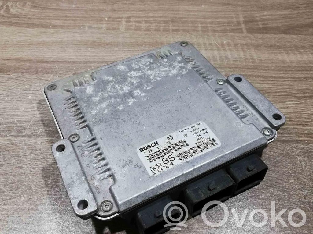 Peugeot 807 Unitate control motor/modul ECU 