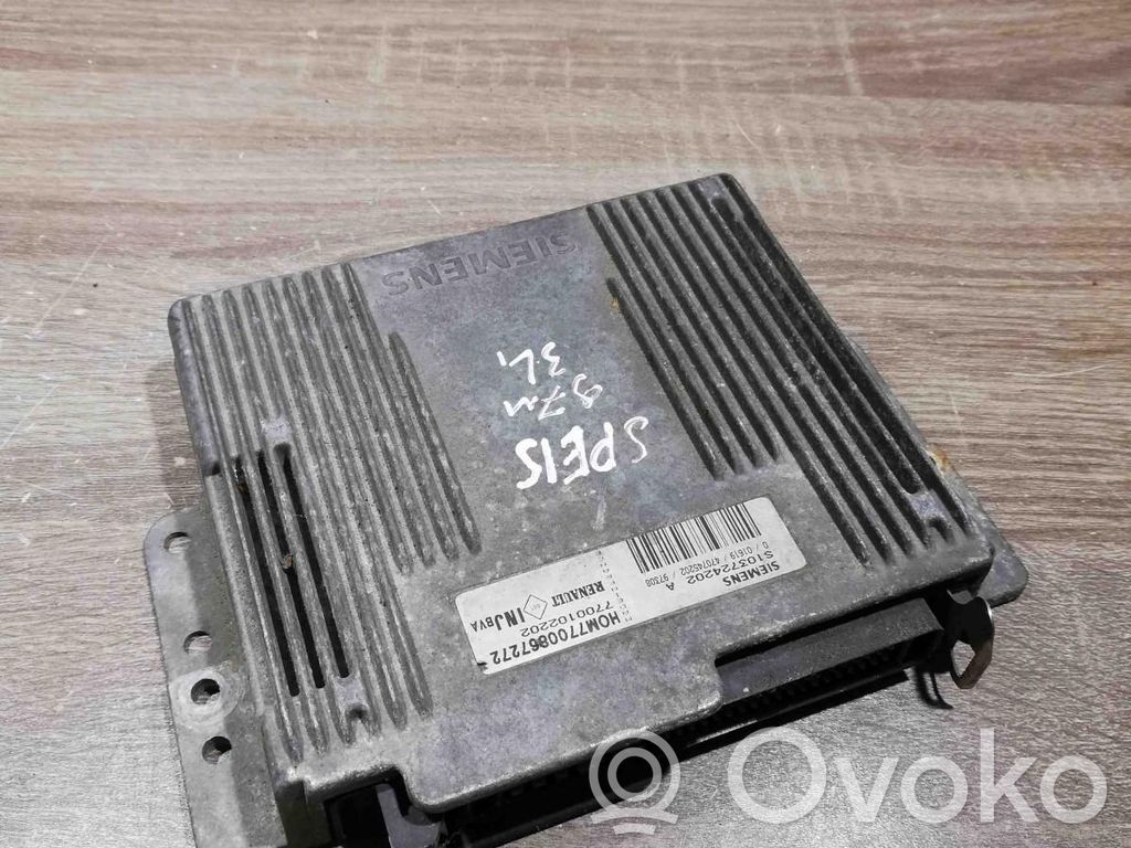 Engine control unit/module ECU   7700867272,S103724202