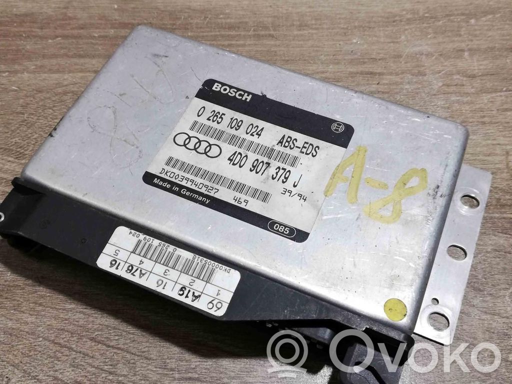 ABS-Steuergerät   0265109024,4D0907379J