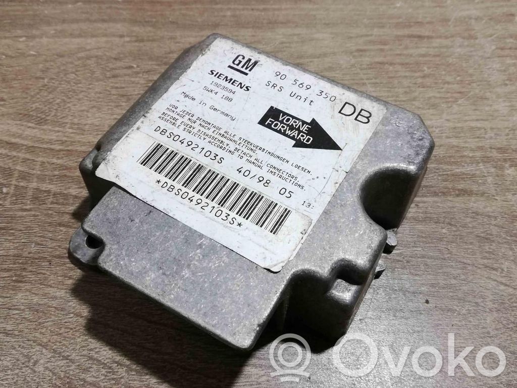 Opel Vectra B Centralina/modulo airbag