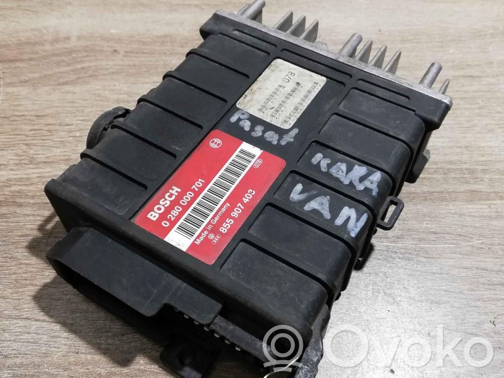 Volkswagen PASSAT B3 Unité de commande, module ECU de moteur 