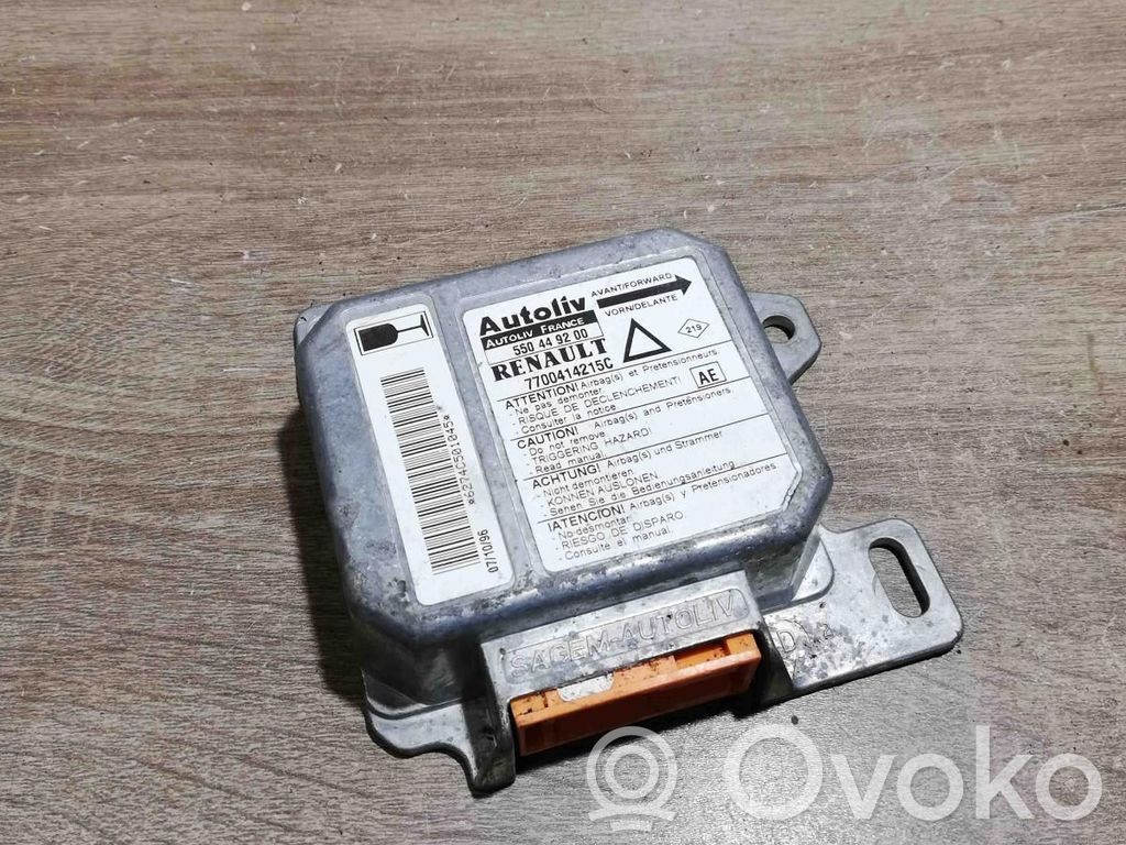 Renault Laguna I Module de contrôle airbag 