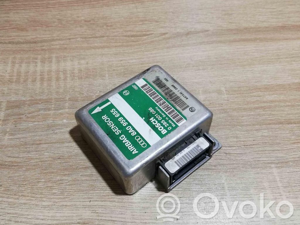 Airbag control unit/module   8A0959655,0285001085