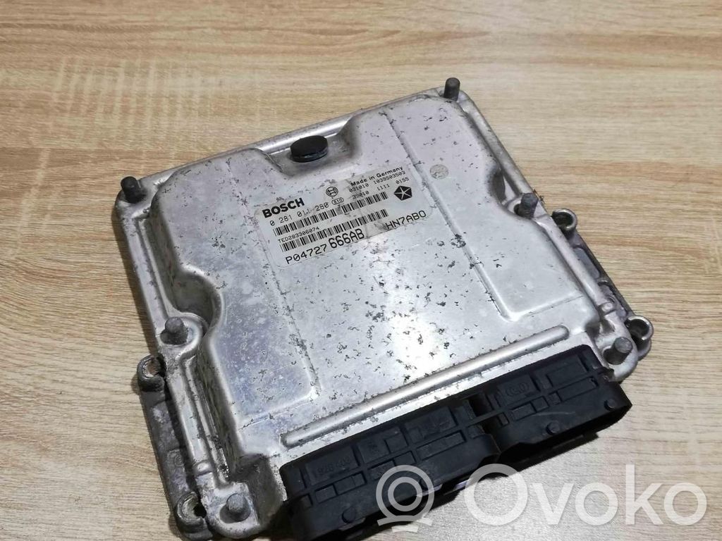 Chrysler Voyager Unité de commande, module ECU de moteur 