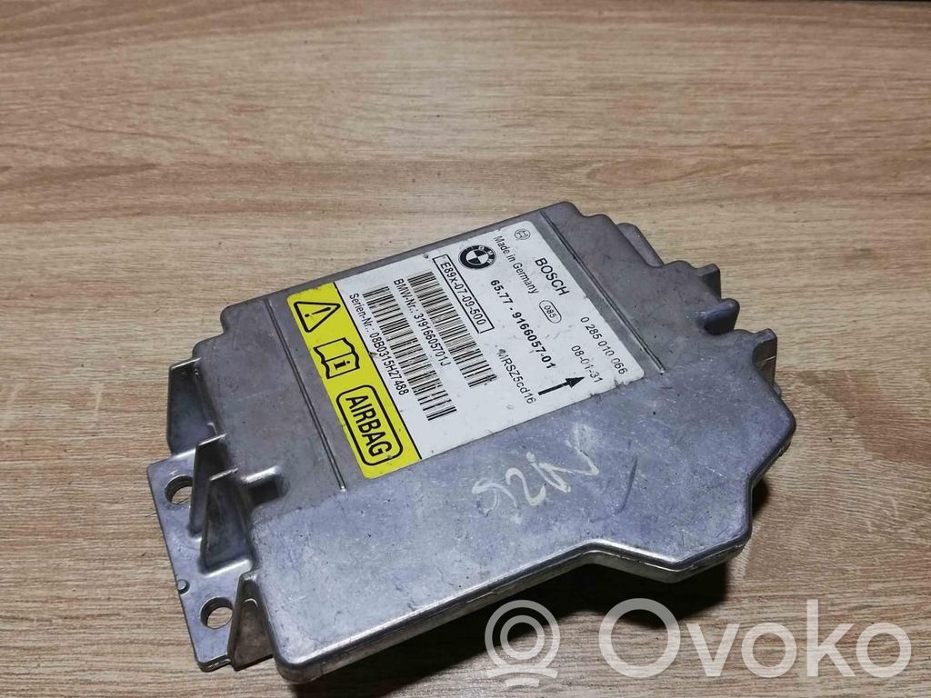 Turvatyynyn ohjainlaite/moduuli   9166057