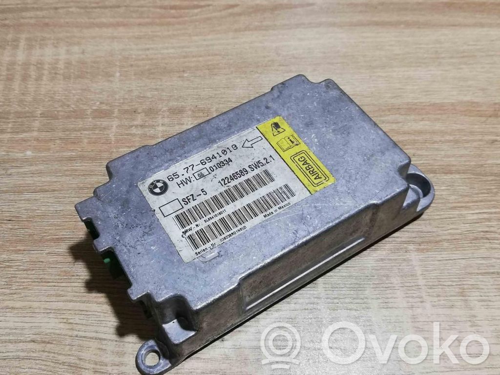 BMW 5 E60 E61 Centralina/modulo airbag 