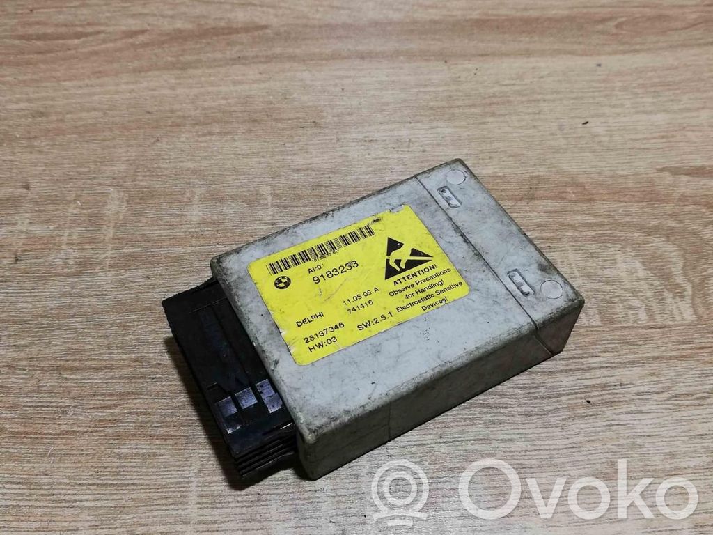 Center console control module   9183233