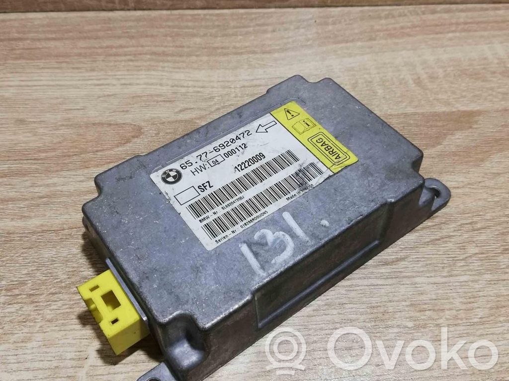 Airbag control unit/module   6920472