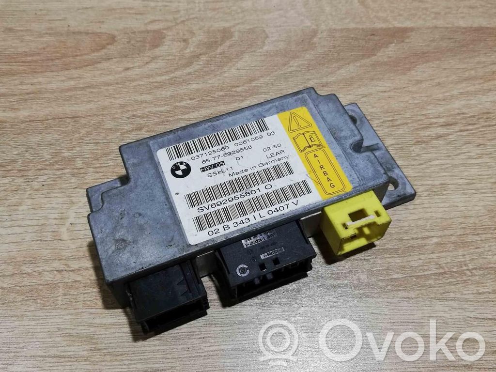 Airbag control unit/module   6929558