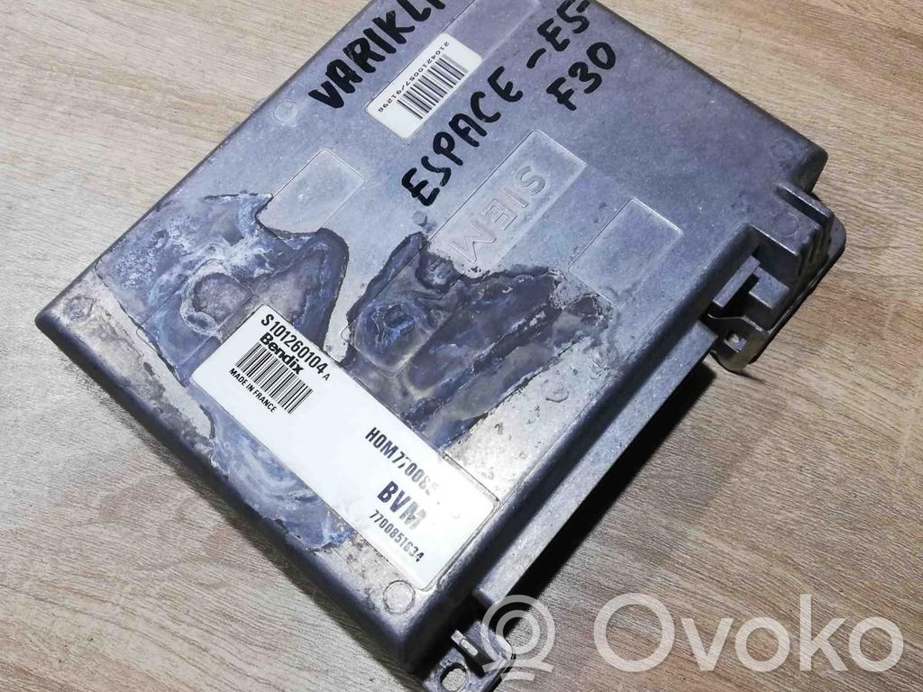 Renault Espace II Unidad de control/módulo ECU del motor 