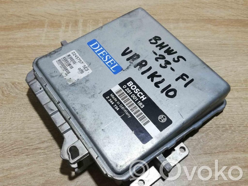 Engine control unit/module ECU   0281001183,2244734