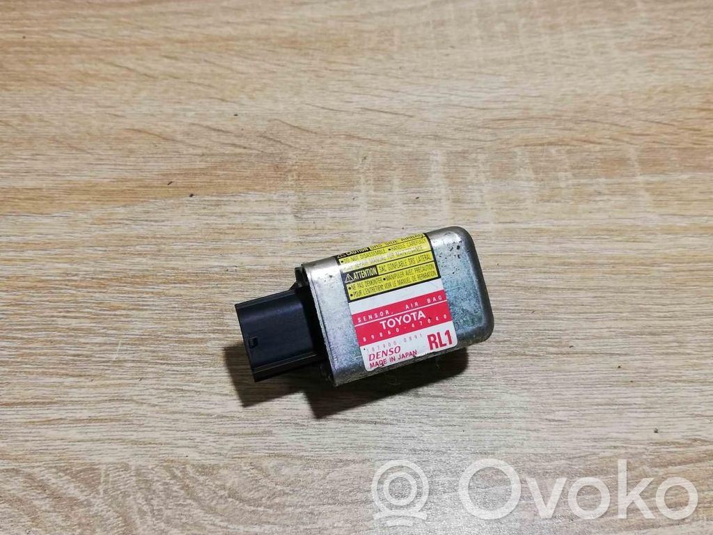 Toyota Prius (XW20) Sensore d’urto/d'impatto apertura airbag 
