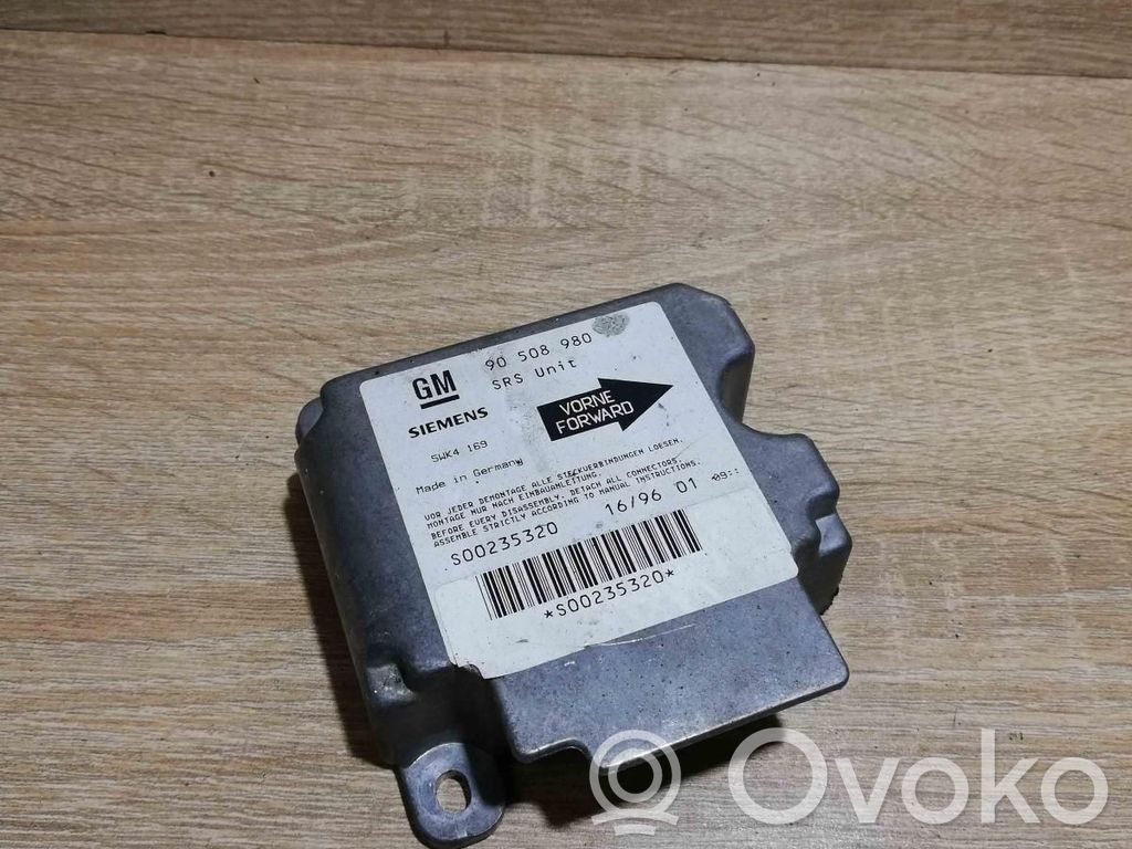 Opel Vectra B Centralina/modulo airbag 