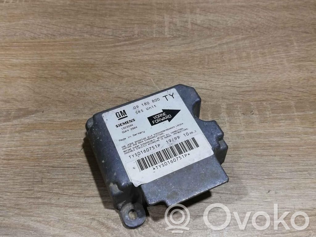 Opel Vectra B Centralina/modulo airbag 