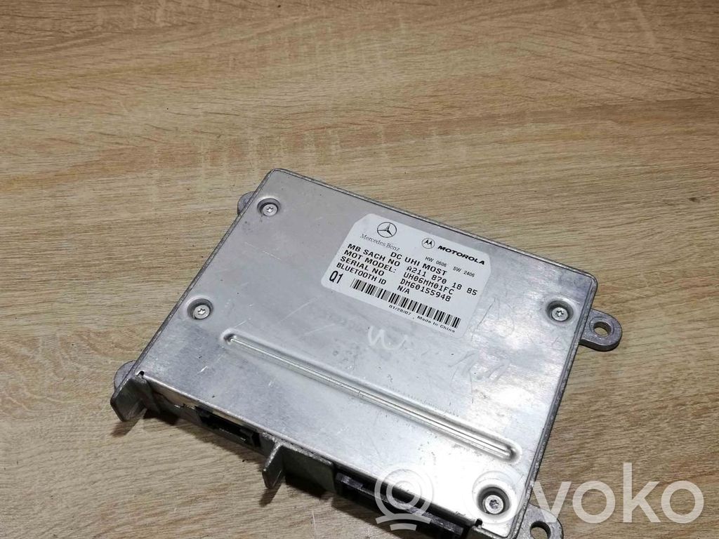Mercedes-Benz CLS C219 Centralina/modulo bluetooth