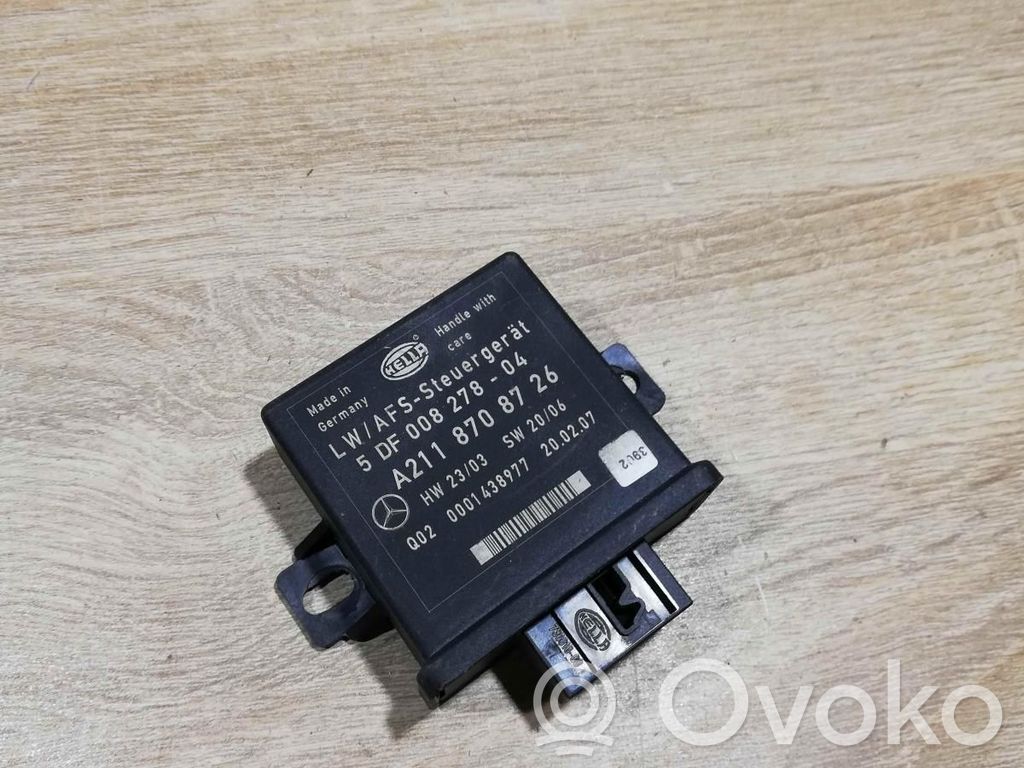 Unité de commande / module Xénon   A2118708726