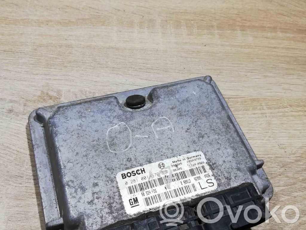 Opel Astra G Unitate control motor/modul ECU 