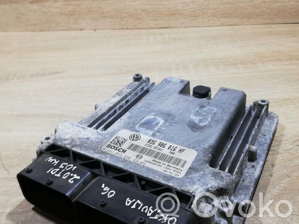 Skoda Octavia Mk2 (1Z) Centralina/modulo motore ECU 