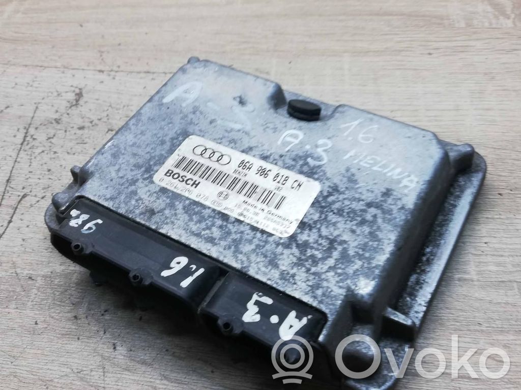 Audi A3 S3 8L Unidad de control/módulo ECU del motor 
