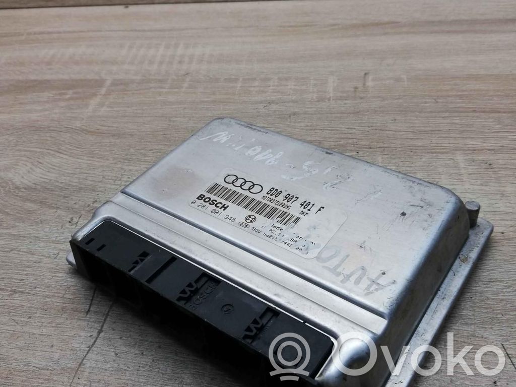 Engine control unit/module ECU   8D0907401F,0281001945