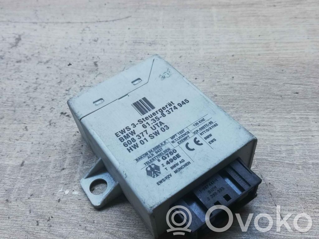 BMW 5 E39 Ajonestolaitteen ohjainlaite/moduuli 