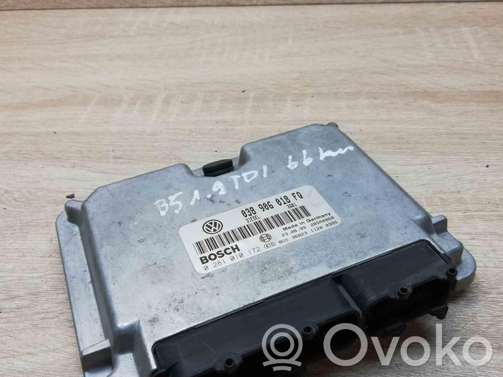 Volkswagen PASSAT B5 Unidad de control/módulo ECU del motor 