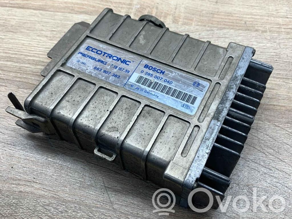 Volkswagen Jetta II Unitate control motor/modul ECU 