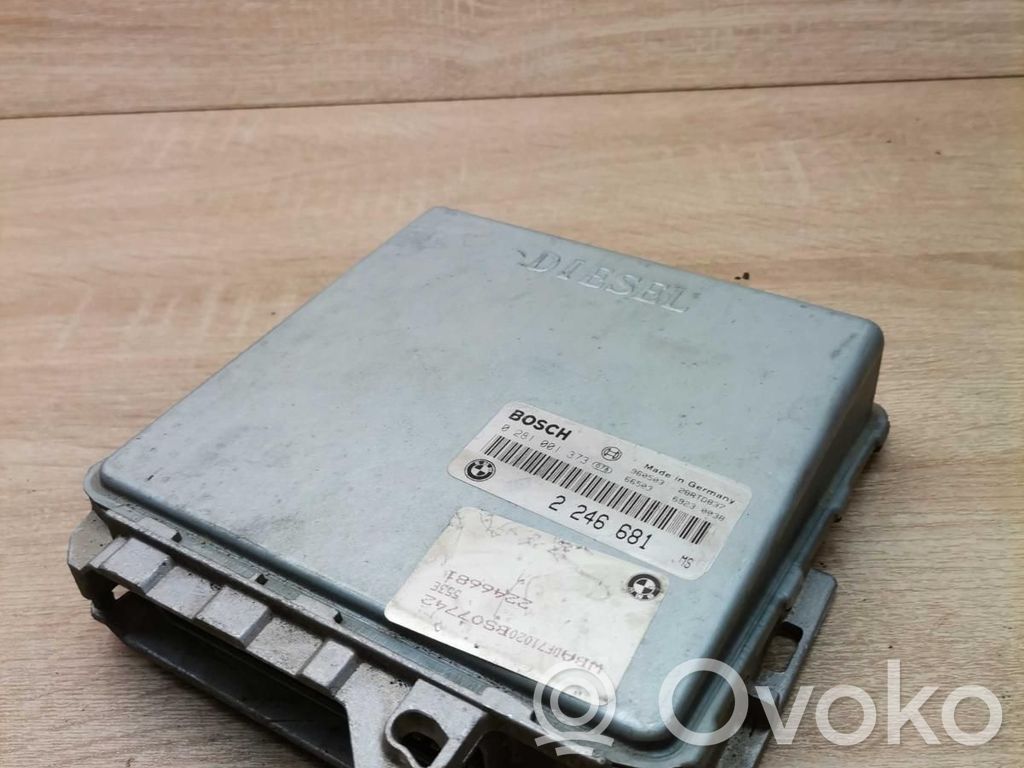 BMW 5 E39 Unidad de control/módulo ECU del motor 