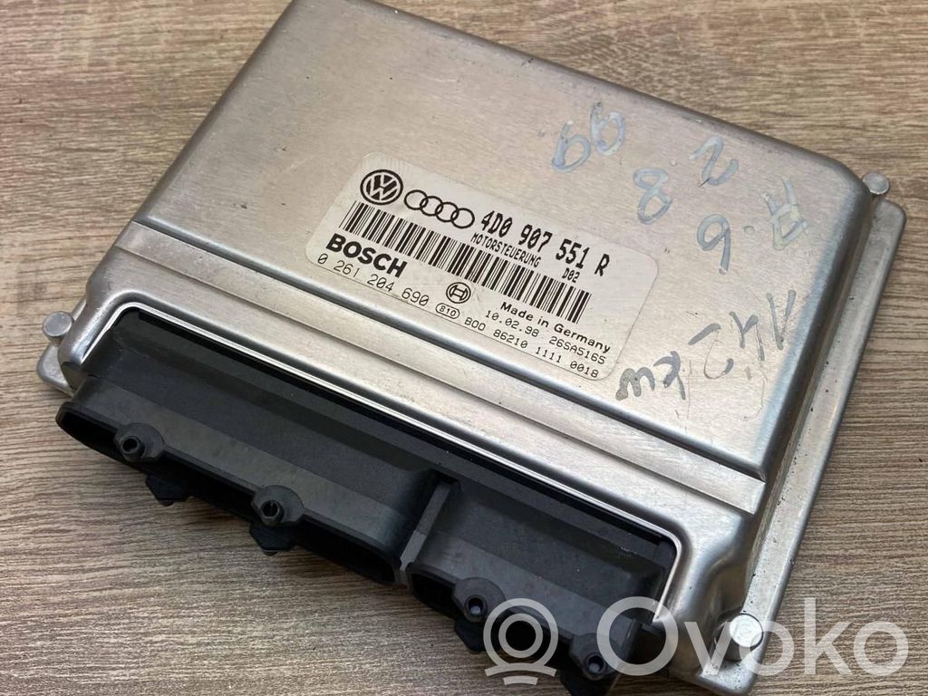 Audi A6 S6 C5 4B Unitate control motor/modul ECU 