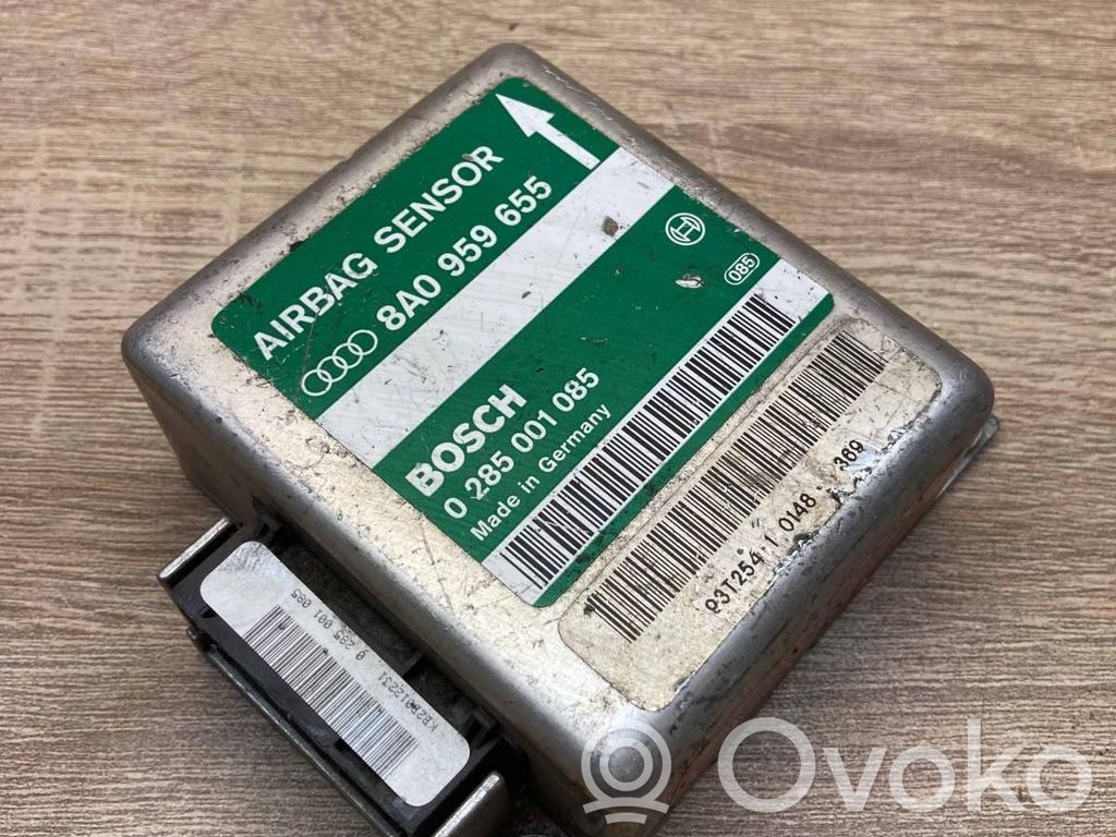 Airbag control unit/module   8A0959655,0285001085