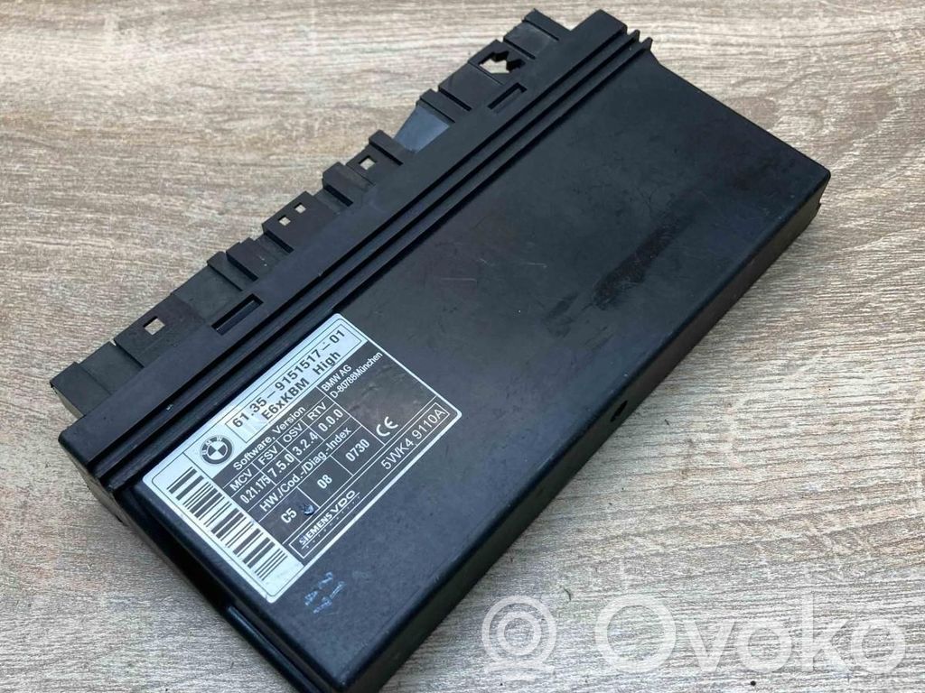 BMW 5 E60 E61 Kėbulo modulis 