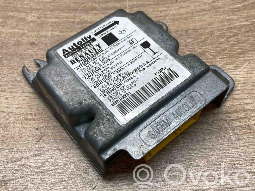 Renault Megane I Centralina/modulo airbag