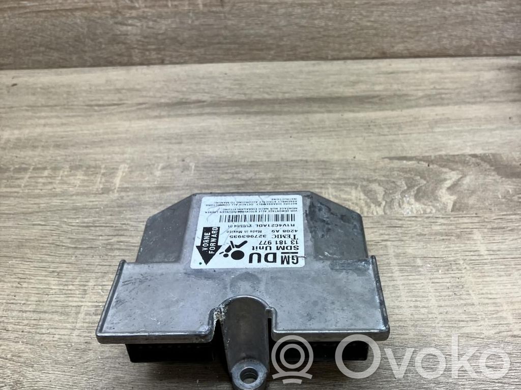Opel Astra H Unitate/modul de comandă airbaguri