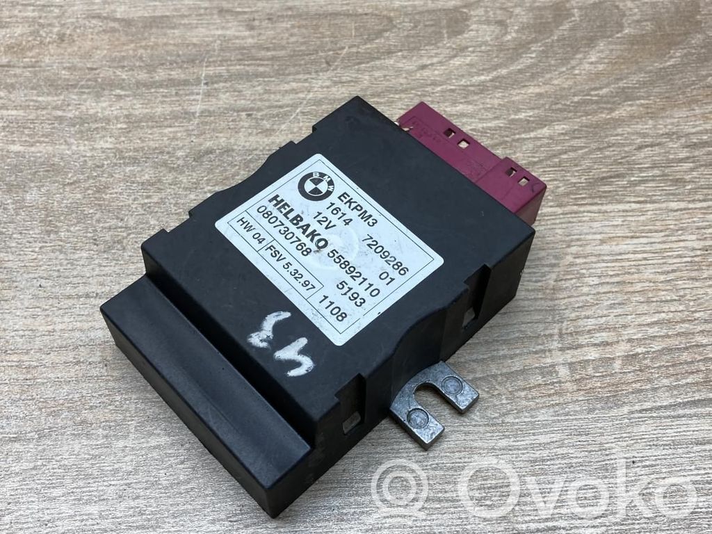 Unité de commande / module de pompe à carburant   7209286,55892110
