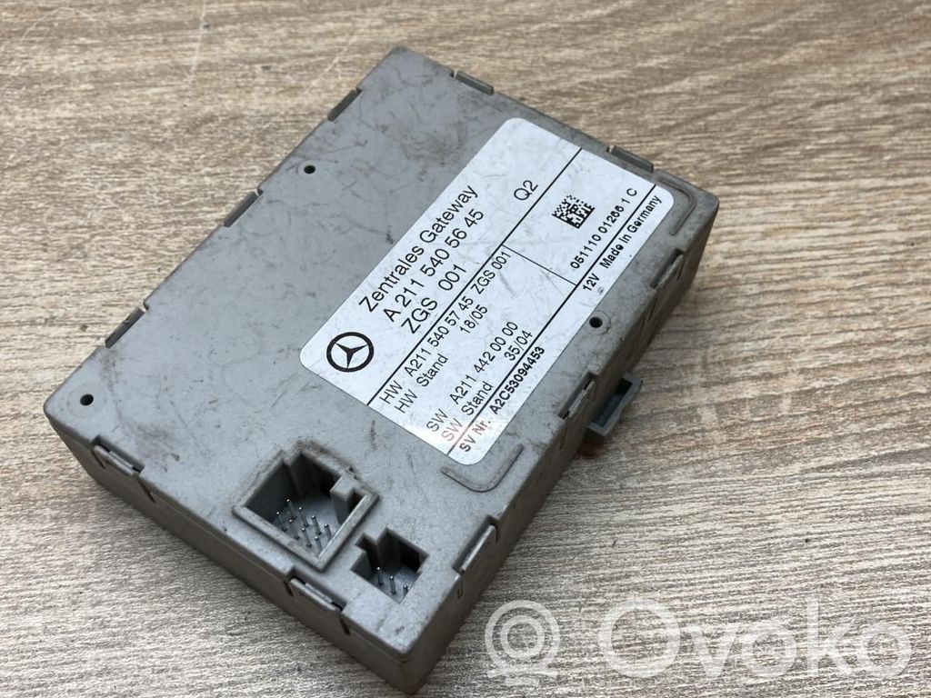 Módulo de control Gateway   A2115405645,A2C53094453