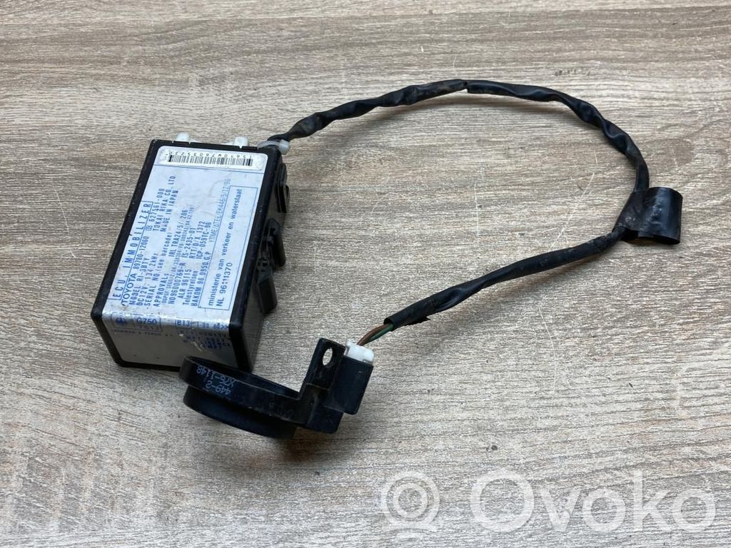 Toyota Corolla E110 Unité de commande dispositif d'immobilisation 