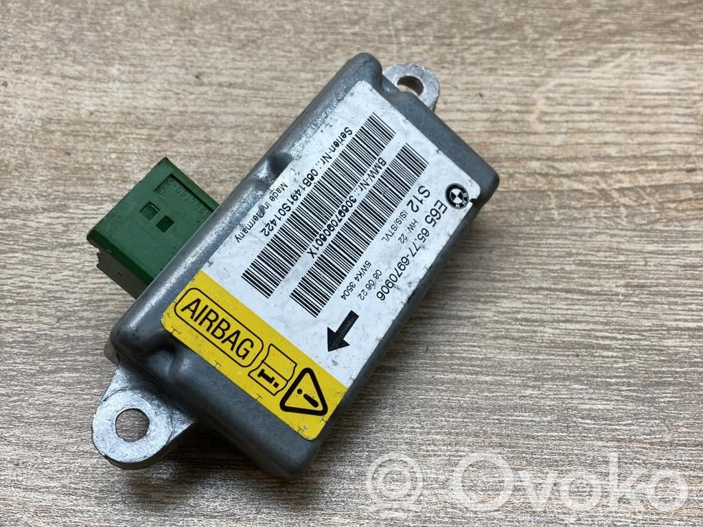 Sensor impacto/accidente para activar Airbag   6970906,5WK43504