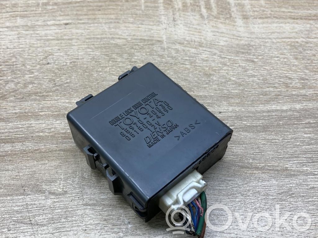 Toyota Avensis T270 Centralina/modulo portiere