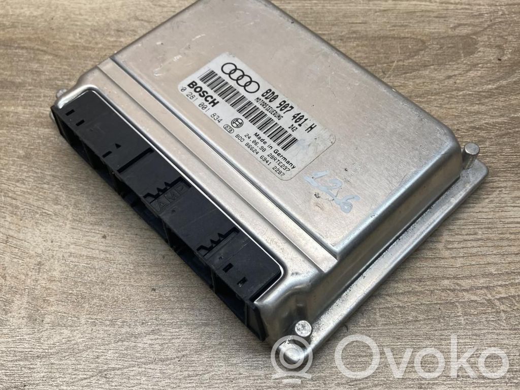 Volkswagen PASSAT B5 Unité de commande, module ECU de moteur 