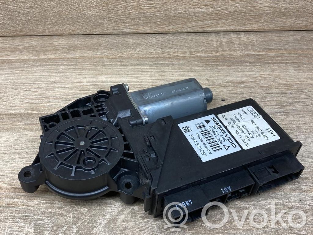 Audi A4 S4 B6 8E 8H Macara ușă față cu motor 