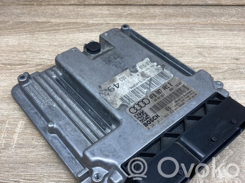 Audi A6 S6 C6 4F Unidad de control/módulo ECU del motor 