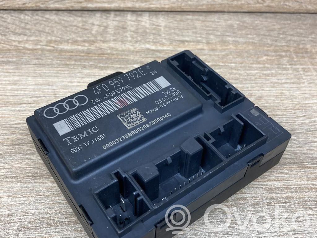 Centralina/modulo portiere   4F0959792E,4F0910793E