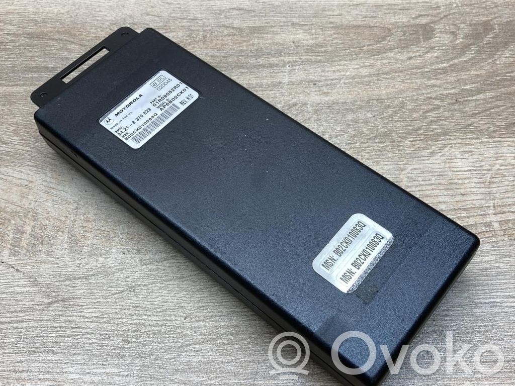 Unité de commande, module téléphone   8370829,01R09082R01