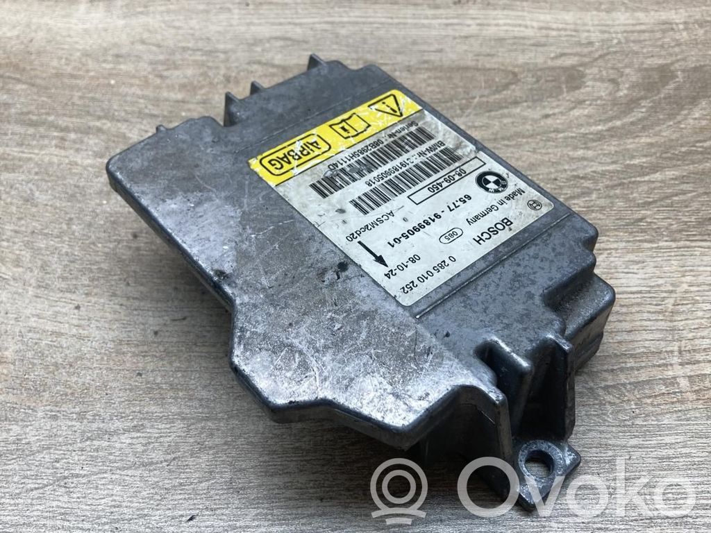 BMW X5 E70 Unitate/modul de comandă airbaguri 