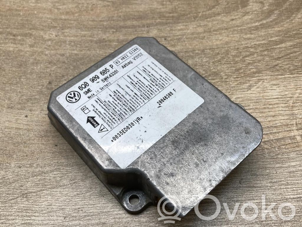 Volkswagen Caddy Unitate/modul de comandă airbaguri 